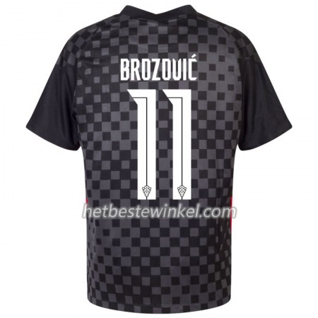 Kroatië Marcelo Brozovic 11 Voetbalshirts Uit EK 2020
